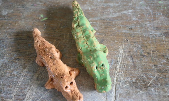 Tonarbeiten © Katrin Kleinau